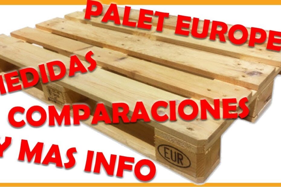 Cuánto miden las paletas de madera Medidas y dimensiones Ejemplos y